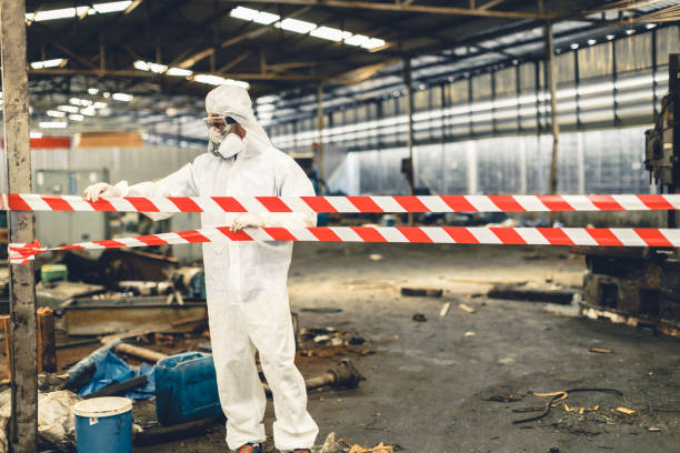 Professional Hoarding Cleanup technician working in Hudson, CO